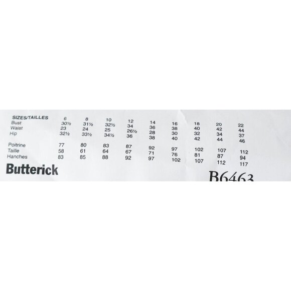 Butterick B6463 Sewing Pattern Misses' Jacket Top Dress Skirt Pants Size 14-22 - Picture 3 of 5